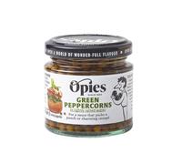 Opies Green Peppercorns in Lightly Salted Water 115g, Aromatic Flavour