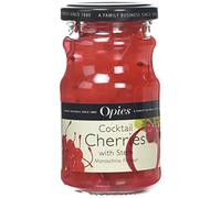 Opies Red Marachino Cocktail Cherries with Stem 225g Jar