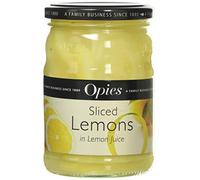 Opies Sliced Lemons in Lemon Juice 350 Gram