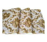 OPIGJUFD Living Room Wallpaper 3D Wallpaper European Style Luxury Golden Damascus Wallpapers Roll Living Room TV Sofa Bedroom Home Decor PVC Vinyl Wall Papers