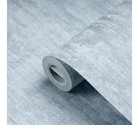 OPIGJUFD Living Room Wallpaper Solid Simple Modern Metallic Wallpaper Roll Cement Concrete Texture Wall Papers Bedroom Living Room Clothing Store Home Decor(ZS905)