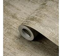 OPIGJUFD Living Room Wallpaper Solid Simple Modern Metallic Wallpaper Roll Cement Concrete Texture Wall Papers Bedroom Living Room Clothing Store Home Decor(ZS904)
