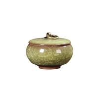 OPIGJUFD Pet Urn Ceramic Pet Mini Urns Small Animals Container Ashes Cats And Dogs Funerals Funerary Coffins for Memory(Color 11)
