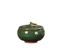 OPIGJUFD Pet Urn Ceramic Pet Mini Urns Small Animals Container Ashes Cats And Dogs Funerals Funerary Coffins for Memory(Color 09)