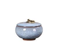 OPIGJUFD Pet Urn Ceramic Pet Mini Urns Small Animals Container Ashes Cats And Dogs Funerals Funerary Coffins for Memory(Color 15)