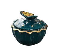 OPIGJUFD Pet Urn Ceramic Pet Urns Funeral Casket Dog Memorial Items For Passed Dogs Urn Ashes Cremation Keepsake for Memory(Color 01)
