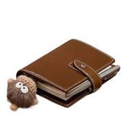 OPIGJUFD Retro Notebook Notebooks Containing Blank Pages, Portable Pocket, Loose-Leaf, Suitable For Students To Use At The Start Of The School Year(Brown)