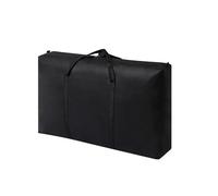 OPIGJUFD Waterproof Moving Bag Big Capacity Storage Bag Portable Waterproof Dustproof Moistureproof Quilt Clothes Closet Under-Bed Packing Organizer for Travel(Black,150L 90x58x28cm)