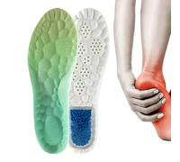 Opilroyn 4D Cloud Insoles for Women, 2 Pairs of Soft Memory Foam Insoles for Shoes, 4D Technology, for Work, Hiking, Walking, Sports and Athletic Activities