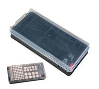 Opilroyn Battery Storage Box - Lossproof 116 Grid - Compact Battery Storage Box - For D/C/AA/AAA/9V/, Household, Electric, Outdoor, Workplace, Industry