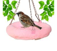 Opilroyn Bird Bed for Cage, Cockatiel Nest - Warm Bird Sleeping Hut Bed - Birds Rocking Toy, Plush Bird Bed, Cage Hammock for Parakeet Lovebirds Quaker Cockatiel