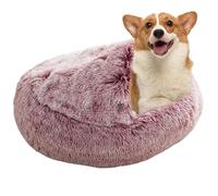 Opilroyn Cat Bed, Creative Shell Nest for Puppies, Cat Bed with Hood, Soft Cat Bed with Cover for Inside, Hooded Kennel for Large Cat Warm for Winter
