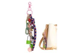 Opilroyn Cell Phone Charm, Cell Phone Charm Bracelet, Key Chain Charm | Aesthetic Key Chain, Cell Phone Charm Carrier Charm Accessories for Phone Pocket Keys, Siehe Beschreibung, Acrylic, braided rope