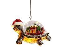 Opilroyn Christmas Tree Decoration in the Shape of Turtles, 2D Acrylic Festive Home Decoration with Sea Animals, Acrylic Ornament in the Shape of a Sea Turtle for Christmas Stocking Filler