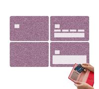 Opilroyn Credit Card Sticker - 4 Debit Card Skin , Removable Card Skins | Anti Scratch Bank Card Protecting Wrap, Anti Slip Card Protection Film for Transportation Cards Credit Cards