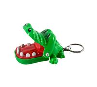Opilroyn Crocodile Teeth Toys - Alligator Toy Keychain Dentist Game | Crocodile Bite Finger Dentist Games Funny Alligator Teeth Game for Kids, Keychain