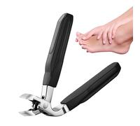 Opilroyn Curved Toenail Flasher, Curved Head Toe Nail Clipper - Anti Splash Wide Jaw Toe Nail Cutter,Ingrown Fingernail Clipper, Oblique Curved Toenail Cutter Hand Caretool for
