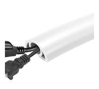 Opilroyn Floor Cord Cover, Electrical Cord Covers for Floor, Flame Retardant Cord Covers for Floor Wires, Adhesive Cord Protection for Cable Management in the Home, Home Office or