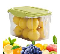 Opilroyn Food Storage Container for the Refrigerator, 4.5 L Storage Box, Stackable Storage Box, for Home Cooks, Parents, Office, Restaurant, Leftovers, Eggs, Picnic, Camping, Apartment