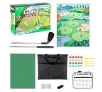 Opilroyn Golf Chipping Game - Golf Chipping Exercise Mat Set | Swing Putting Trainer Set,For Home Backyard Garden Lawn Party Carnival Garage Range Family Indoor Outdoor Children Adults