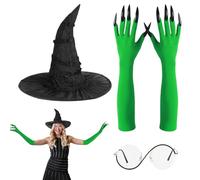 Opilroyn Halloween Complete Costume for Halloween | Complete Halloween Role Play Accessories for Cosplay Festival Girls Masquerade Gathering Home Outdoor Travel