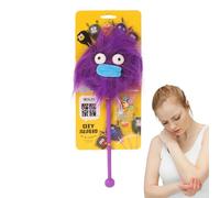 Opilroyn Hammer Stick for Body, Plush Massage Hammer | Manual Cute Massage Tool Plush Massage Hammer | Soft Massage Stick Knock Massage Stick for Neck and Waist