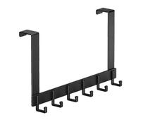 Opilroyn Hook behind the door, door hanger, metal hanger for the back of the door, strong supporting towel rail for living room, children's room, bedroom and front door