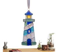 Opilroyn Nautical Decoration Item for Christmas Tree - Two-Dimensional Acrylic Pendant Decoration Object - Beacon as a Hanging Decoration Element, Decoration for Home, Bedroom