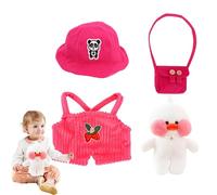 Opilroyn Plush Duck with Clothes,Duck Plush Toys with Clothes,Cartoon Animal Clothes,Soft Plush Toy with Clothes,Cute Animal Plush Toy for