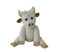 Opilroyn Plush Toys, Plush Animal Toy, Large 10 Inch Highland Scottish Cow Plush Animal, Soft and Realistic Sitting Animal for Cute Home Decoration
