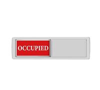 Opilroyn Privacy Sign | Sliding Door Indicator for Busy Free Rooms | Easy Read Anti-Scratch Sliding Door Indicator Magnetic Indicator for Sliding Door