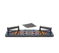 Opilroyn Push-up device, training board with handles, with non-slip handles, portable, foldable, for chest muscle training, home, garage, gym
