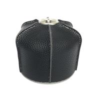 Opilroyn Small Cartridge Cover Case | Storage Protective Case Decoration, PU Leather Protective Cooking Tank for Stove Woman Woman Outdoor Camping, Carbon Black-Small, Se référer au descriptif, Refer