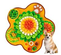 Opilroyn Snuffle Mat - Enrichment Pad for Pet,Non-Slip Dog Snuffle Mat for Brain Boosting, Boredom Relief, Enrichment, Cognitive Training, Home, Travel