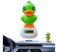 Opilroyn Solar Power Dancing Figures Duck Shape Desk Decoration Ornament