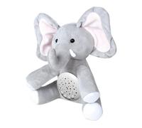 Opilroyn Soothing Plush Toy, Soothing Plush Animal - Sleep Companion with Music and Soothing Projector | Animal Shaped Toy with 3 Speed Colorful Breathing Light for