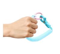 Opilroyn Spiral Wrist Key Chain, Coil Keychain for Wrist | Colorful Flexible Spiral Wrist Coil | Key Holder, Spiral Bracelet, Spiral Bracelets for