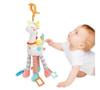 Opilroyn Stroller Toys | Hookable and Soothing Toy for Stroller - Soft Sensory Companion for Travel Outings Dodo