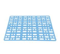 Opilroyn TAFT Foot Floor Mat, Pet Floor Mat, Non Slip Rest Mat - Colourful Hamster Pad for Floor, Chinchillas Feet Cushion for Small Animal