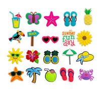 Opilroyn Tote Bag Charm | 20 Rubber Summer Bag Decorations, Removable PVC Ornaments, Fashion Decoration for Women, Girls, and Girlfriends