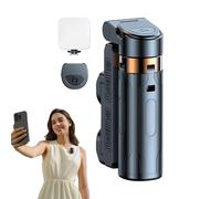 Opilroyn Travel Tripod | Portable Selfie Stand Phone Mount | Cell Phone Tripod Mount Stand for Smartphone and Camera Traveling Photo Taking