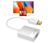 Opilroyn VGA Converter Cable, VGA Cable Converter - Copper Core Cable Adapter with Delicate Image - Electronic Accessories Less Visual Interference Output for Computers