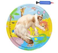 Opilroyn Water Kennel for Cats | Water Sensor Play Mat | Interactive Refreshing Cushion Reinforced for Home Apartment Warm Relax Day Night