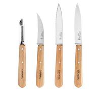 Opinel Natural 4 Essential Knives Box Set Brown
