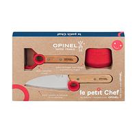 Opinel Le Petit Chef Finger Guard Kitchen Knife and Peeler Set