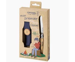 OPINEL Coffret Mon 1er Opinel Hetre + Etui - Children - Brown / Grey / Blue - size only size- model 2025 only size