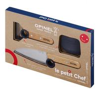 OPINEL Le Petit Chef finger guard kitchen knife and peeler set - Blue