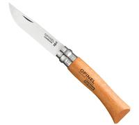 Opinel Lock Knife Carbon No.7 - Beech Wood Handle
