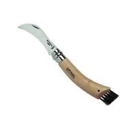 OPINEL Mushroom knife 8.5cm stainless steel blade with boar hair brush