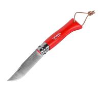 Opinel No 08 Red With Sheath Pocket Knife Red